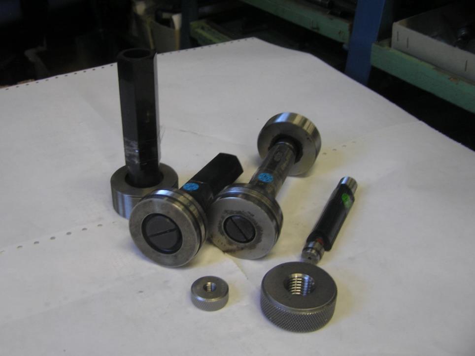 Werkzeugsatz für Bearbeitungsmaschinen - Gewindelehrdorne